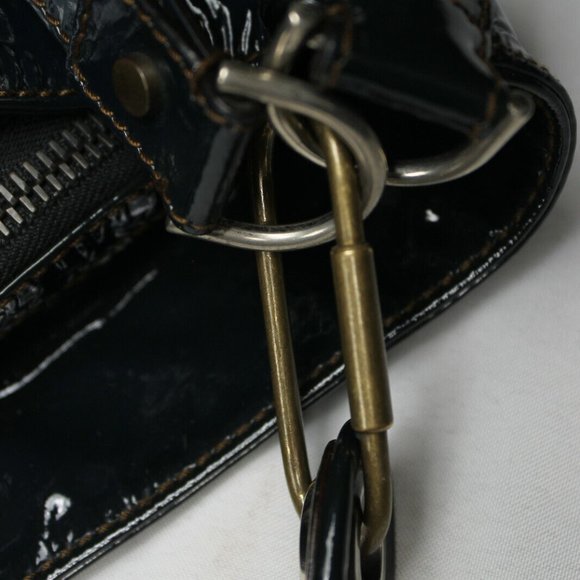 Lanvin Paris Padova Sac Oversized Handbag Leather bag Tote Hobo Subtle Patent - Picture 7 of 12